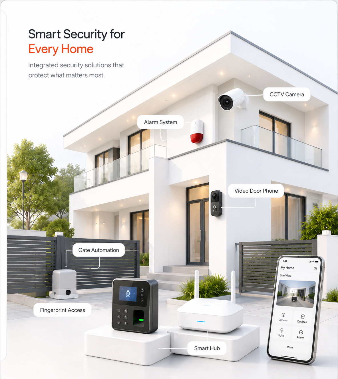 Smart security home
