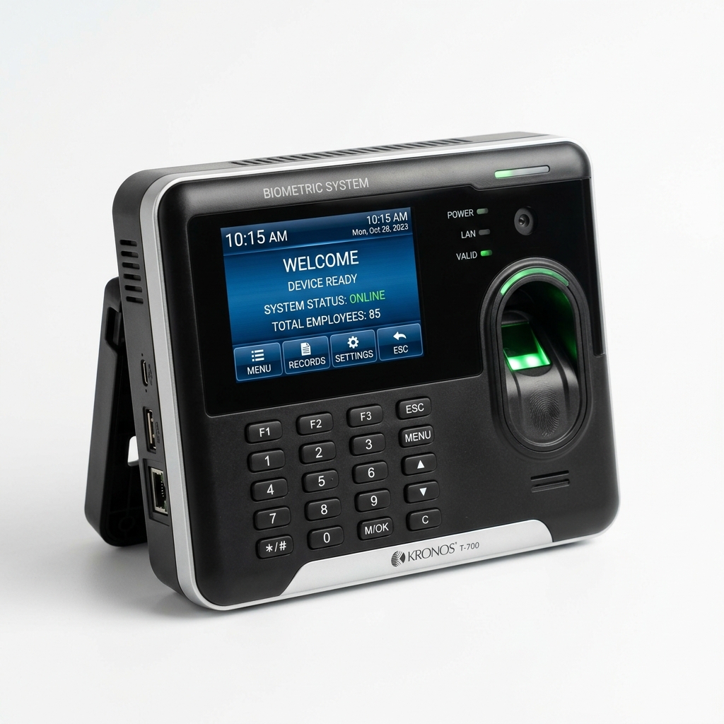 Biometric attendance machine