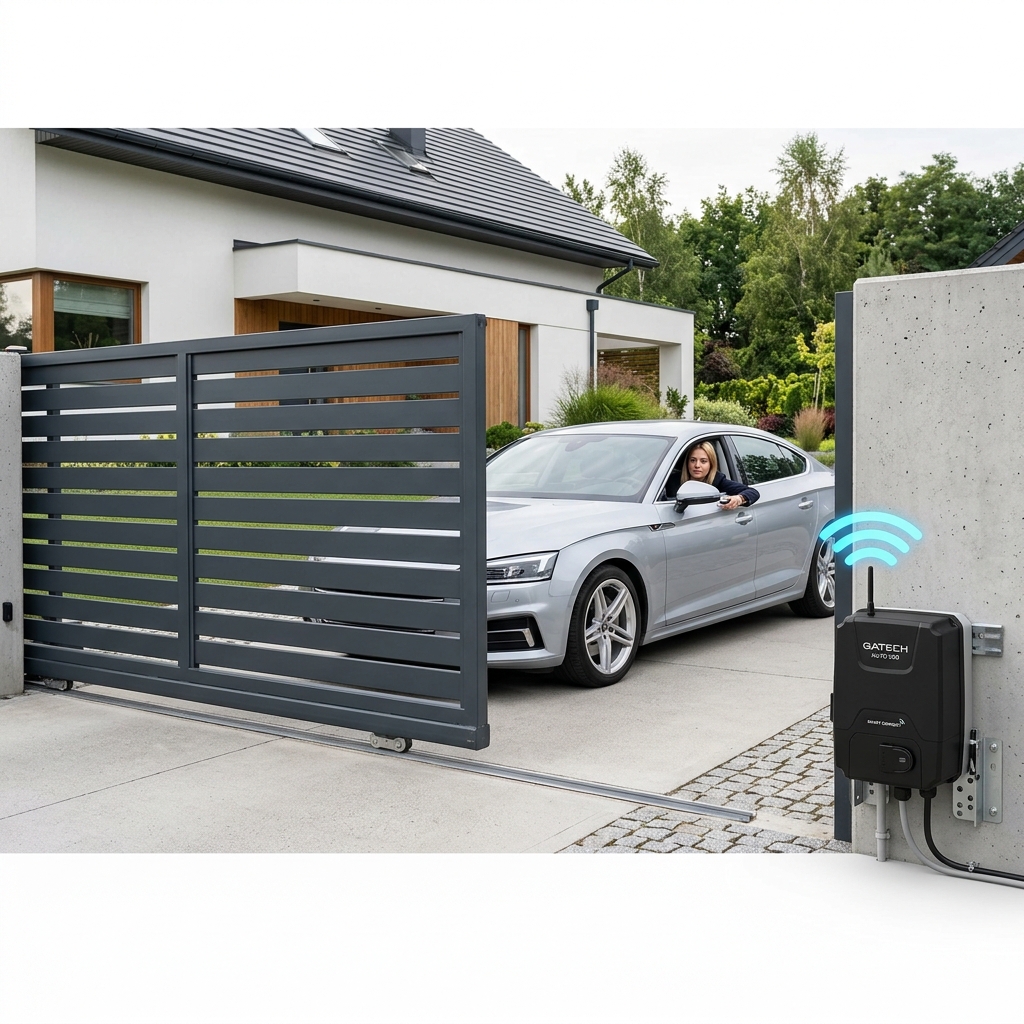 Gate automation system with remote